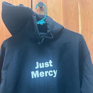 Black 'Just Mercy' Hoodie